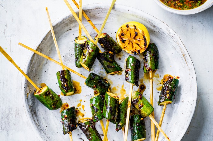 Courgette Vegetable Skewers Recipe Courgette Vegetable Skewers Recipe